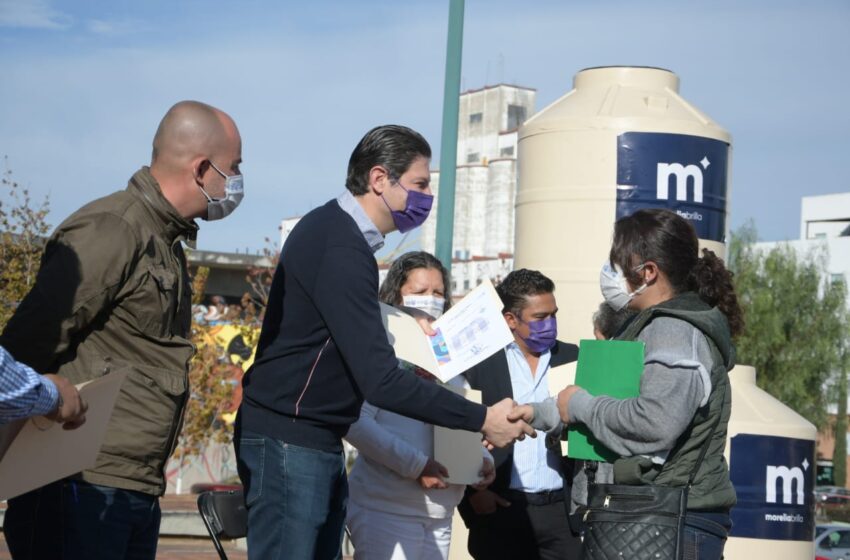  Alfonso Martínez impulsa acciones integrales para garantizar abasto de agua potable en Morelia