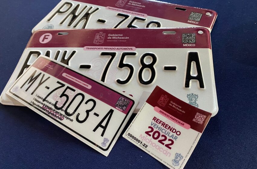  Ofrece SFA tres alternativas de información para reemplacamiento