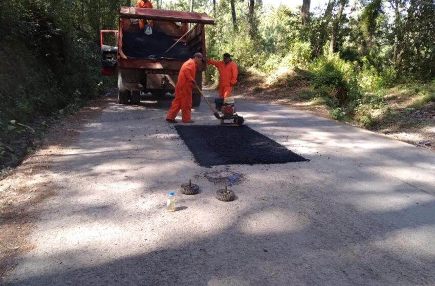  Realiza Ayuntamiento trabajos de bacheo en cada rincón de Morelia