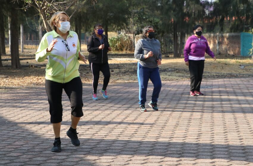 Aplaude atleta moreliana, acciones de IMCUFIDE en beneficio de adultos mayores