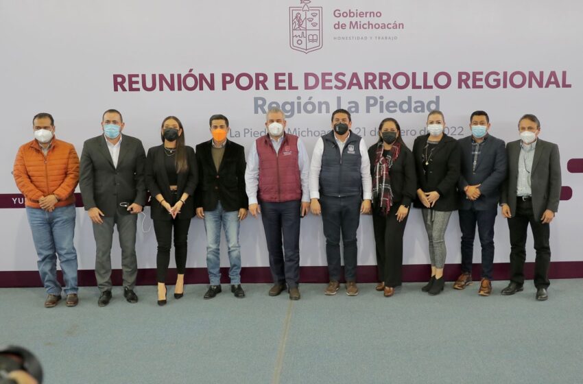  Más de mil 100 mdp en inversiones proyectados para el desarrollo de región Bajío: Bedolla