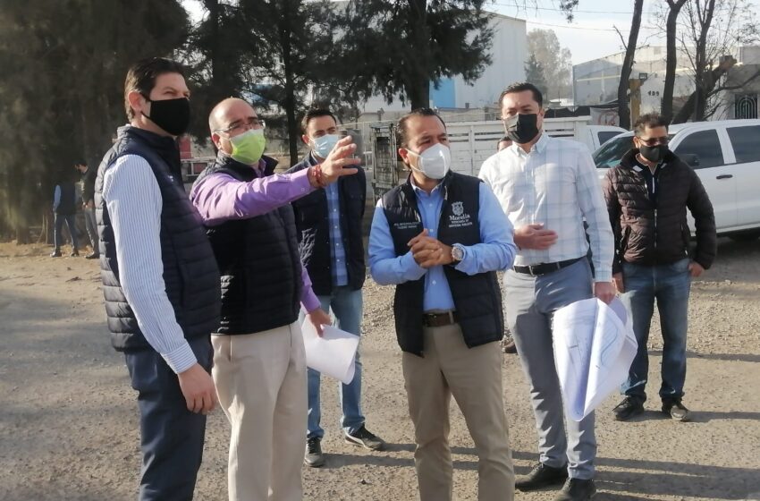  Supervisa Alfonso Martínez mejoramiento de vialidad en Ciudad Industrial