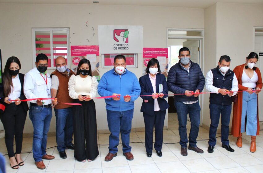  Gobierno de Tarímbaro inaugura oficinas de Correos de México