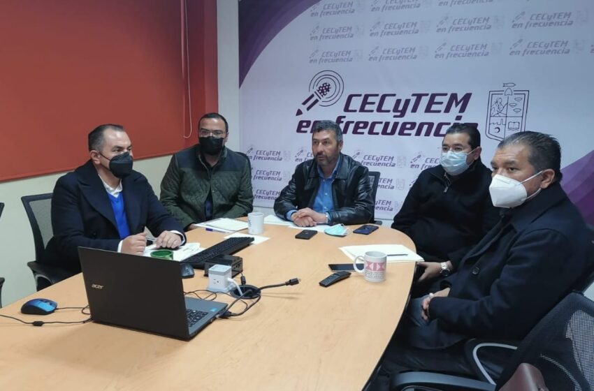  Directivos del Cecytem presentan propuesta de plataforma educativa