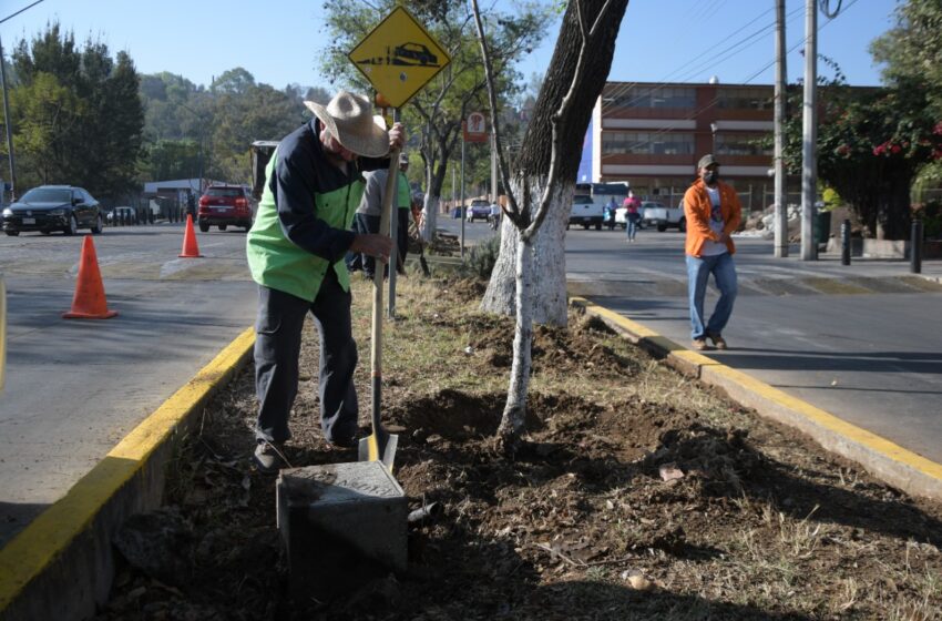 Realiza Ayuntamiento acciones preventivas y de mantenimiento en vialidades de Morelia