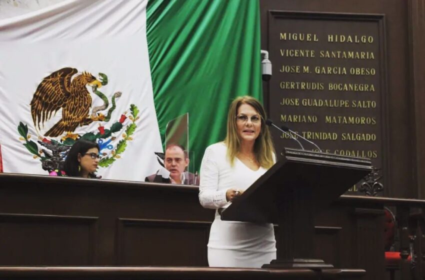  Debemos asegurar la participación democrática de las y los michoacanos: diputada Luz María García