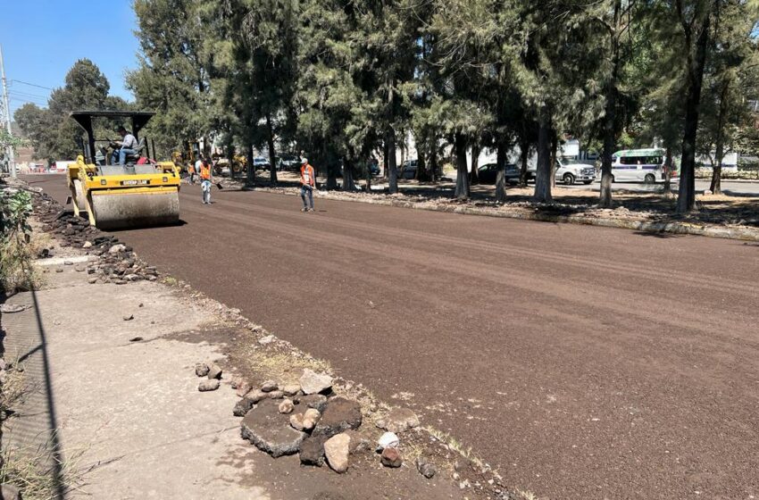  Gobierno Municipal emite alerta vial por rehabilitación de calle en Ciudad Industrial