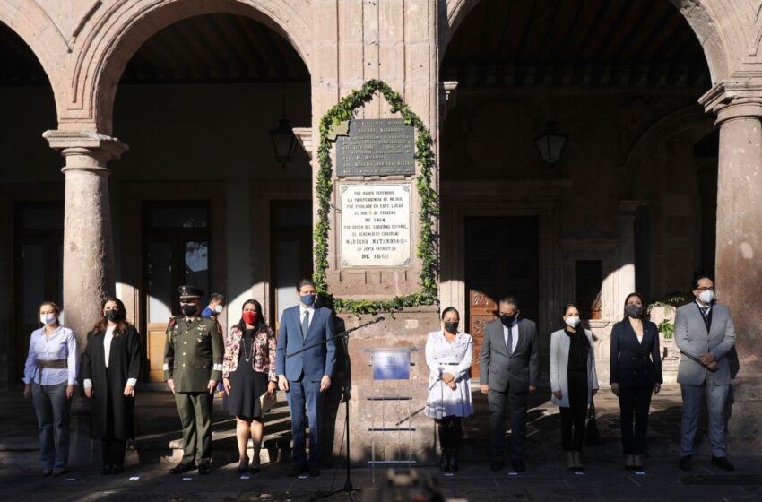  Rinden honores a Mariano Matamoros en aniversario luctuoso