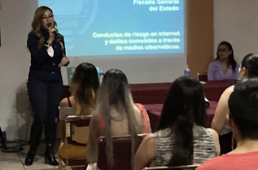  Imparte FGE charla “Delitos Cibernéticos y Violencia Sexual Digital” en Apatzingán