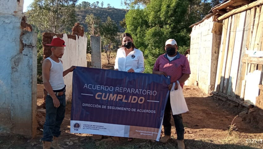  Restituye CMASC, inmueble a su legítimo propietario en Pátzcuaro