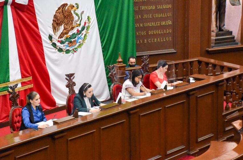  Los nombramientos en el Congreso del Estado, por paridad de género