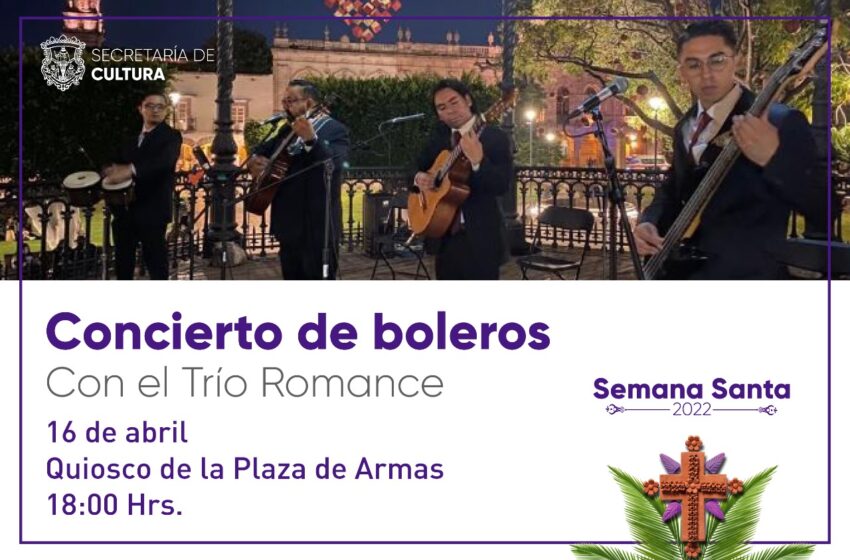  Presenta SeCultura las actividades culturales de Semana Santa en Morelia