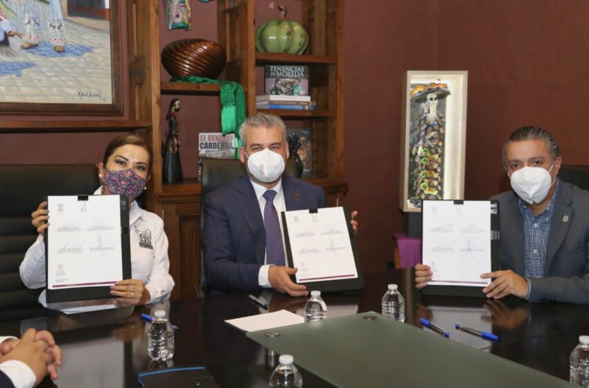 Acuerdan IMSS y Gobierno de Michoacán esquema para combatir evasión fiscal