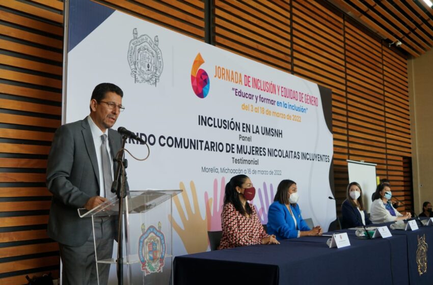  UMSNH concluye la 6a jornada de inclusión y equidad de género