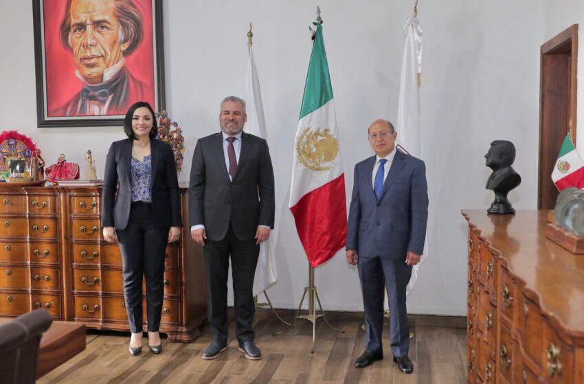 Llama Bedolla a coordinación entre Poderes en favor de gobernabilidad de Michoacán