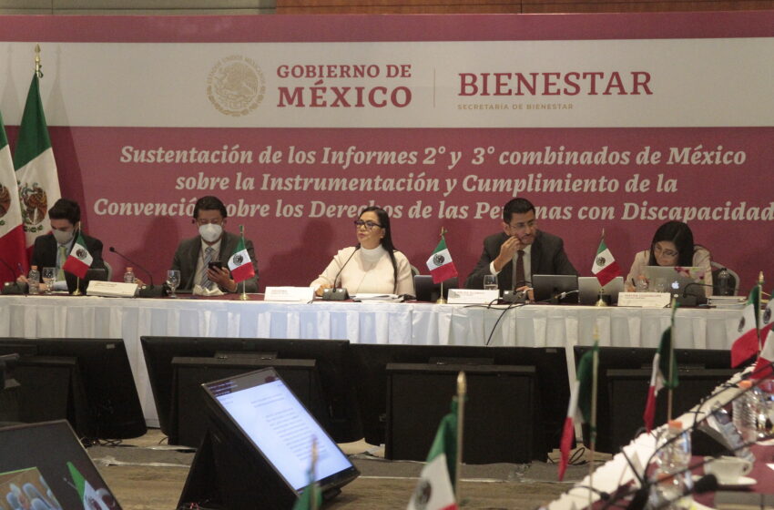  México sustenta informe a la ONU sobre sus políticas a favor de las personas con discapacidad