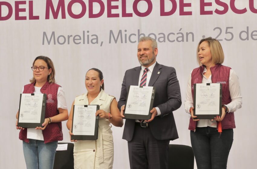  Reactiva Bedolla Escuelas de Tiempo Completo en Michoacán