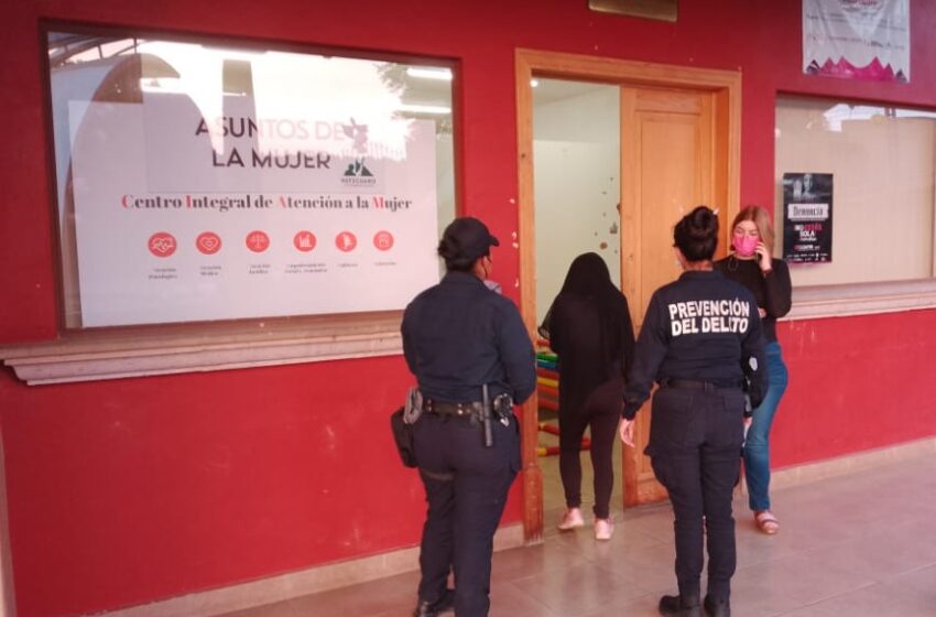 SSP brinda apoyo a víctima de violencia familiar, en Pátzcuaro