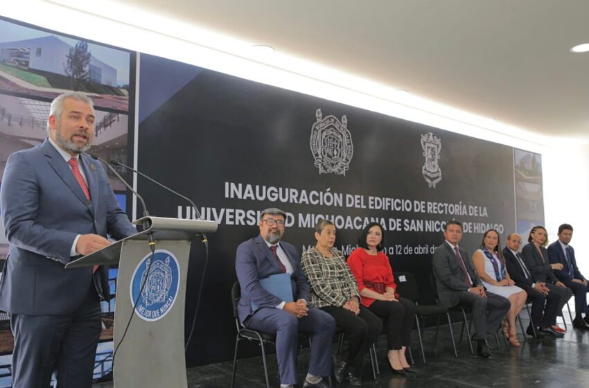  Concluir campus de la UMSNH en Zamora y Uruapan, prioridad de gobierno: Bedolla