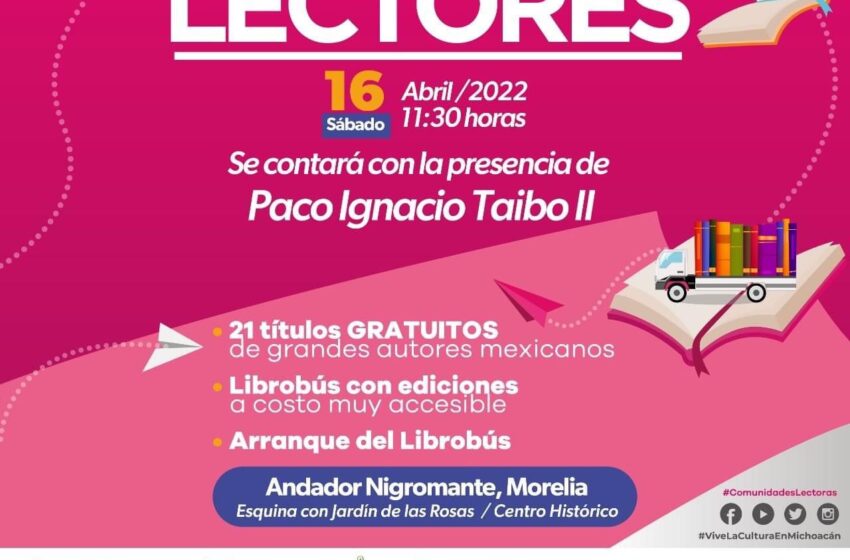  Este sábado inicia la gran ruta de fomento a la lectura “Haciendo Lectores”