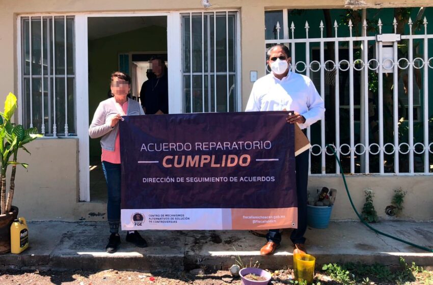  Restituye FGE inmueble a su legítima propietaria, en Ixtlán