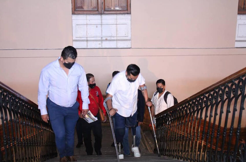  En acciones a favor de la inclusión, no veamos colores sino lucha: Víctor Zurita
