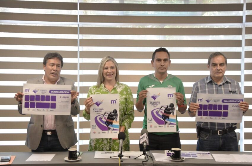  Presentan Campeonato Nacional Abierto de Atletismo Morelia 2022