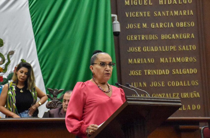 Ejecutivo deberá informar a Congreso sobre política de seguridad a propuesta de Julieta Gallardo
