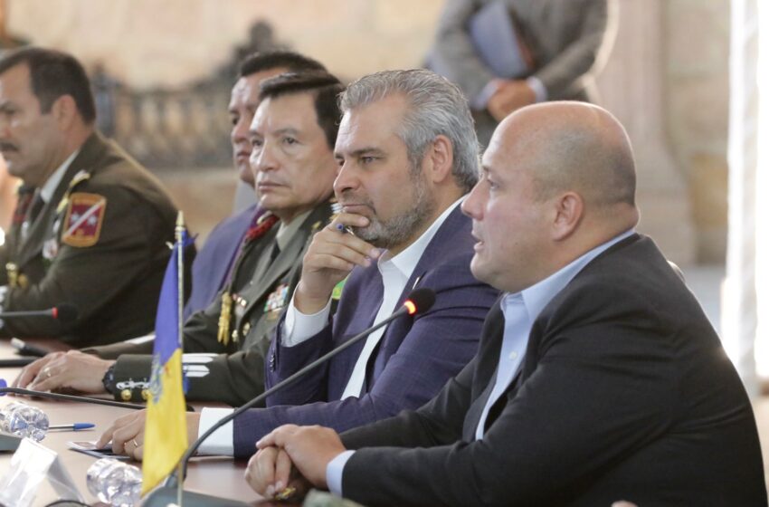  Michoacán y Jalisco firman convenio por la seguridad y desarrollo de la región