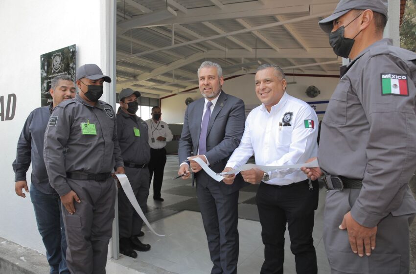  Inaugura Bedolla área deportiva y de atención médica del Sistema Penitenciario