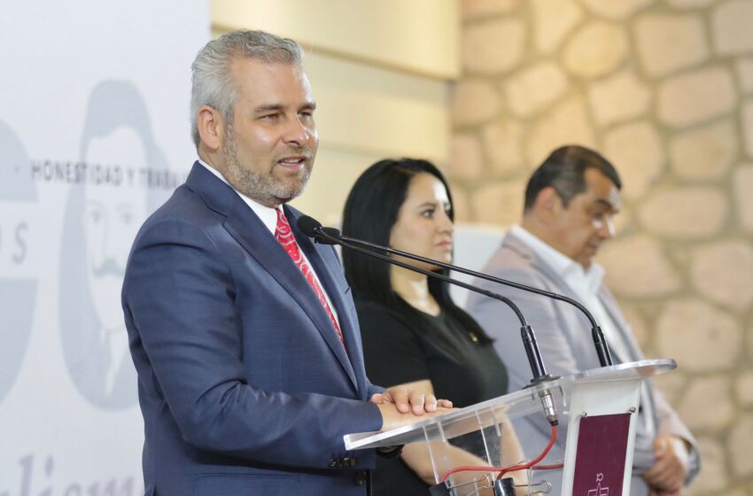  Empresas michoacanas serán prioridad en construcción de oficinas nacionales del IMSS: Bedolla