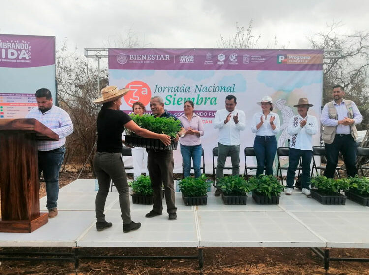  Inicia en Aquila la Jornada Nacional de Siembra de Árboles 2022