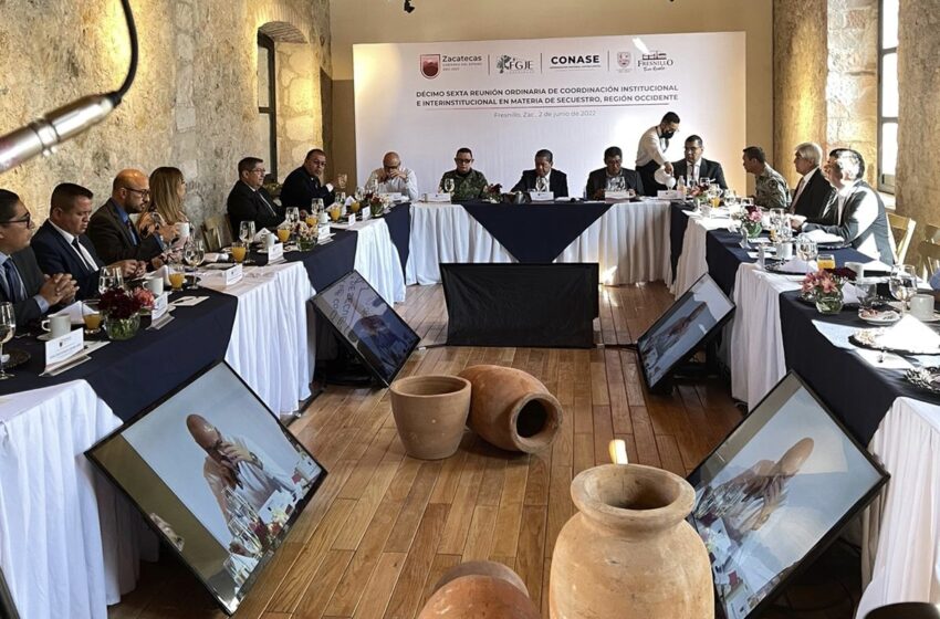  Participa UECS Michoacán en reunión de la Zona Occidente de Combate al Secuestro