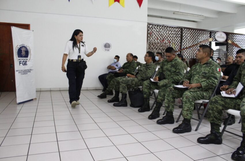  Imparte FGE curso sobre Informe Policial Homologado y Primer Respondiente