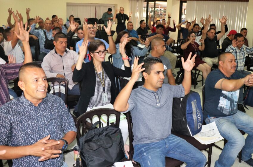 Con curso de Lengua de Señas Mexicanas, SSP fortalece la profesionalización del Agrupamiento Turístico