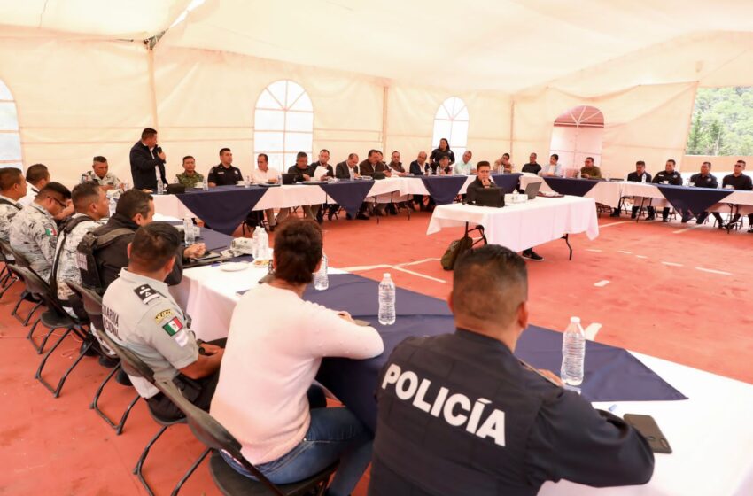  Titular de SSP refuerza mecanismos de operatividad en Mesa de Seguridad Región Oriente