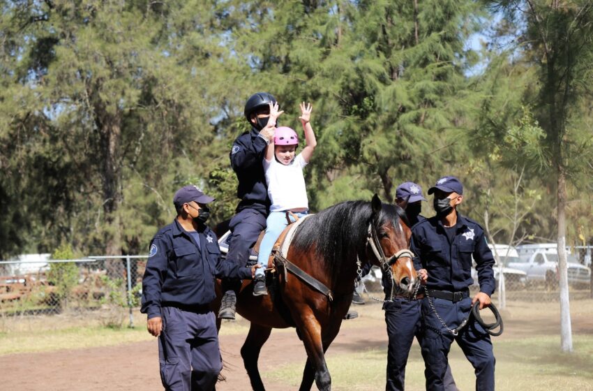  Con Programa de Equinoterapia, SSP contribuye a la rehabilitación y desarrollo infantil
