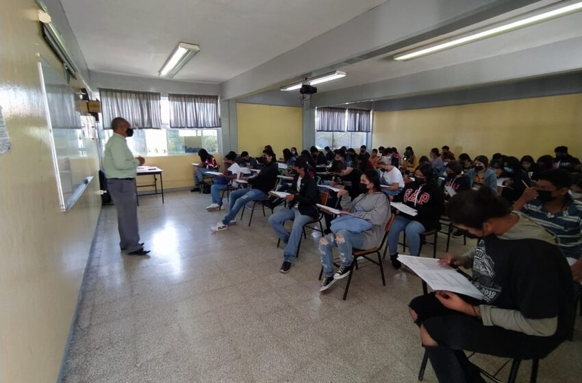 Conalep Michoacán aplica segundo examen de nuevo ingreso