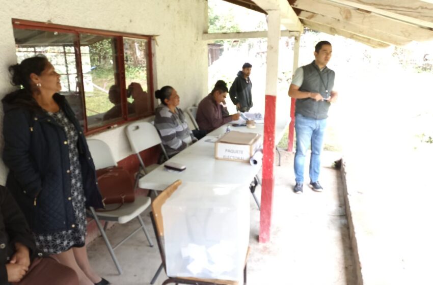  Morelianos eligen a autoridades auxiliares en San Miguel del Monte y Cuto de la Esperanza