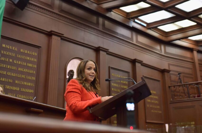Michoacán debe impulsar el desarrollo de sus regiones para lograr el avance que merece: Andrea Villanueva