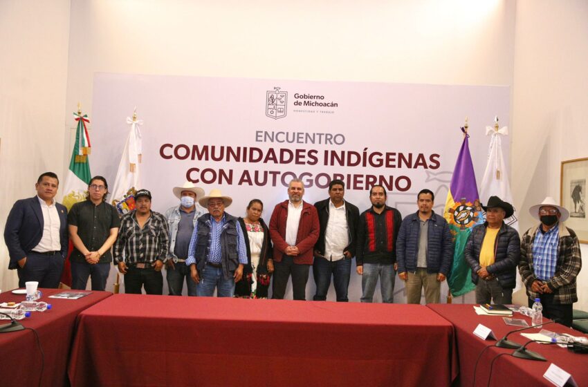  Todas las comunidades con autogobierno, cuentan y contarán con el apoyo del Gobierno: Bedolla