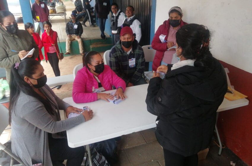 En ejercicio democrático, fueron renovadas las jefaturas de tenencias en Tiripetío y Atécuaro