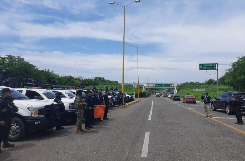  Arranca Operativo Interinstitucional de Seguridad Michoacán – Guerrero