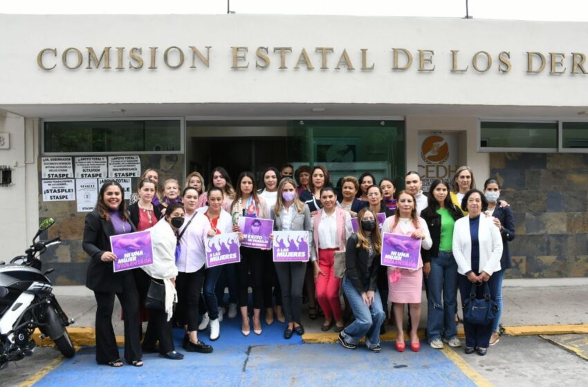  Presentan diputadas federales del PRI queja ante la CEDH contra gobernadora de Campeche