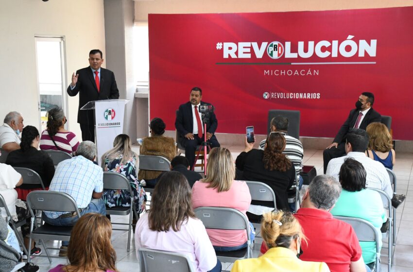  Apoyará PRI Michoacán a Colectivos de Derechos Humanos y Búsqueda de Personas