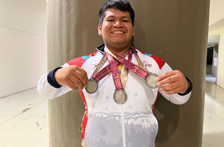  Gana Michoacán tres medallas de plata en halterofilia en Nacionales Conade 2022​
