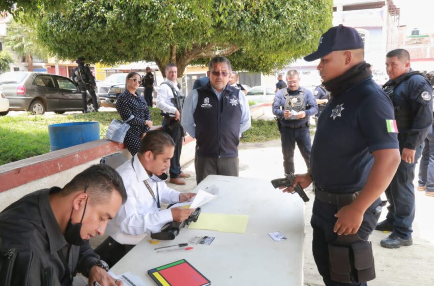  General Ortega Reyes encabeza supervisión de operaciones de la Dirección de Seguridad Pública en Tacámbaro