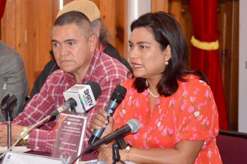  A sumar esfuerzos entre sociedad y gobierno por los derechos humanos de migrantes, convoca Eréndira Isauro