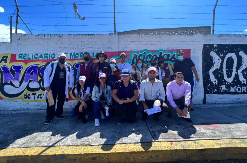  Encabeza Sedebi segunda jornada de Barrio Bienestar en Morelia