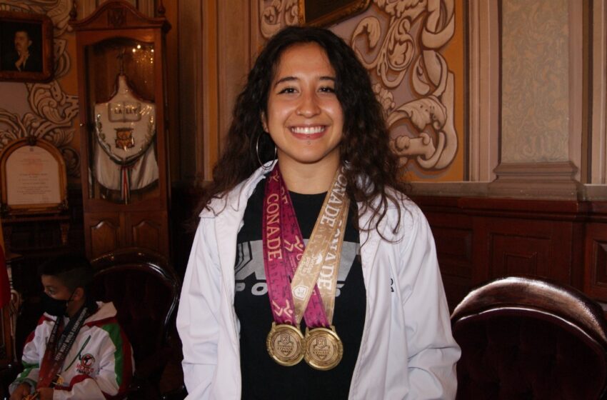 Inicia medallista moreliana Monserrat Zavala, sueño Olímpico rumbo a París 2024